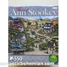 The Art of Ann Stookey 550 Piece Puzzle Apple Valley Farm  B008C73UDC